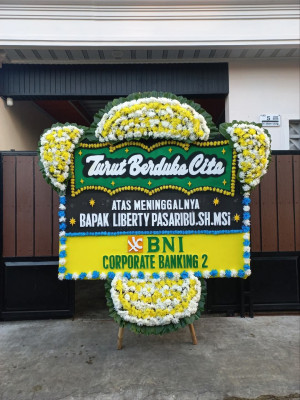 Papan Bunga Duka di Mekar Rahayu