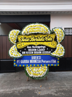 Papan Bunga Duka di Mekar Rahayu