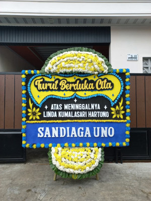Papan Bunga Duka di Mekar Rahayu